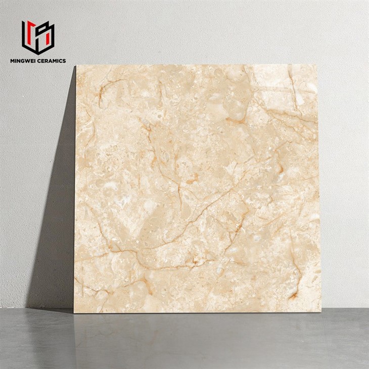 Glossy Beige Natural Marble Ceramic Tiles