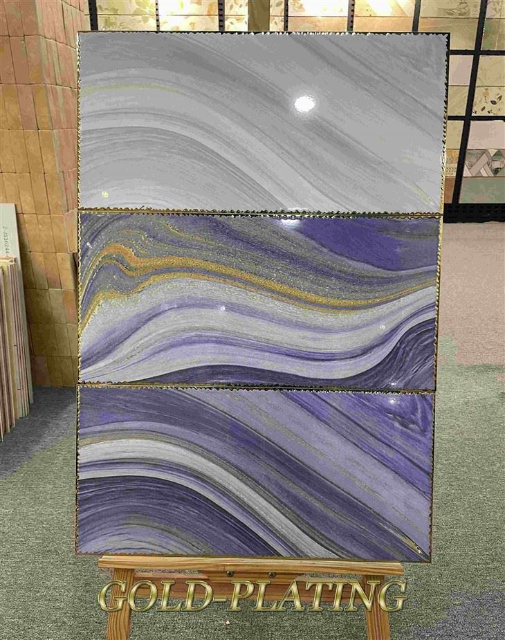 Teils sgleiniog porslen euraidd enfys